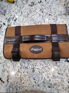 Brown Canvas Cleaning case